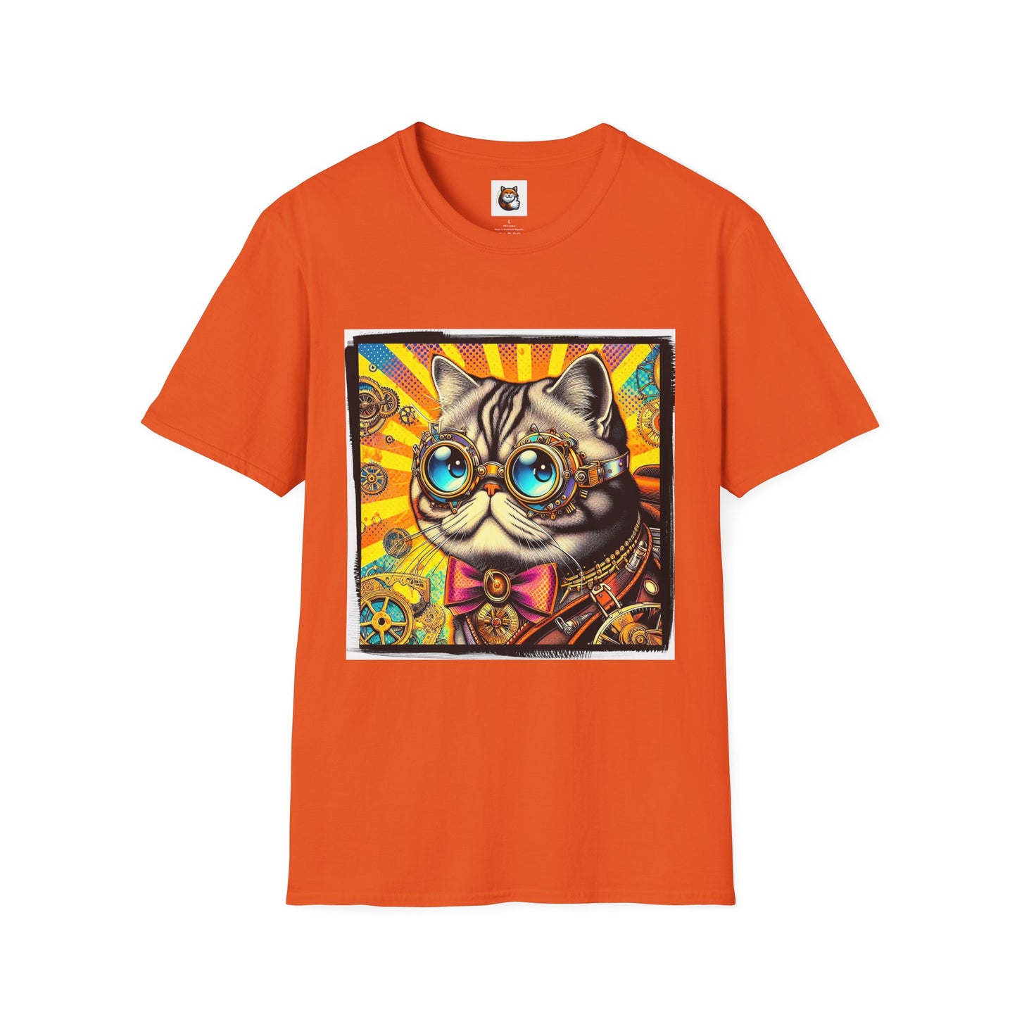 Exotic Shorthair Cat Unisex Softstyle T-Shirt