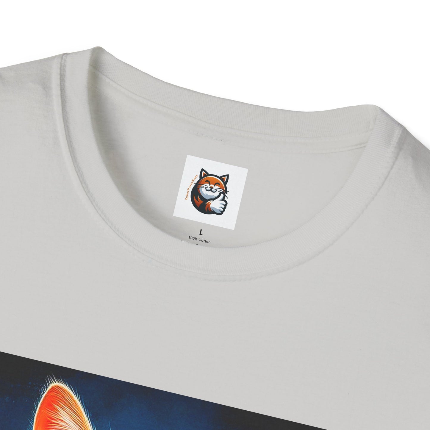 Domestic Cat Unisex suit and tie T-Shirt