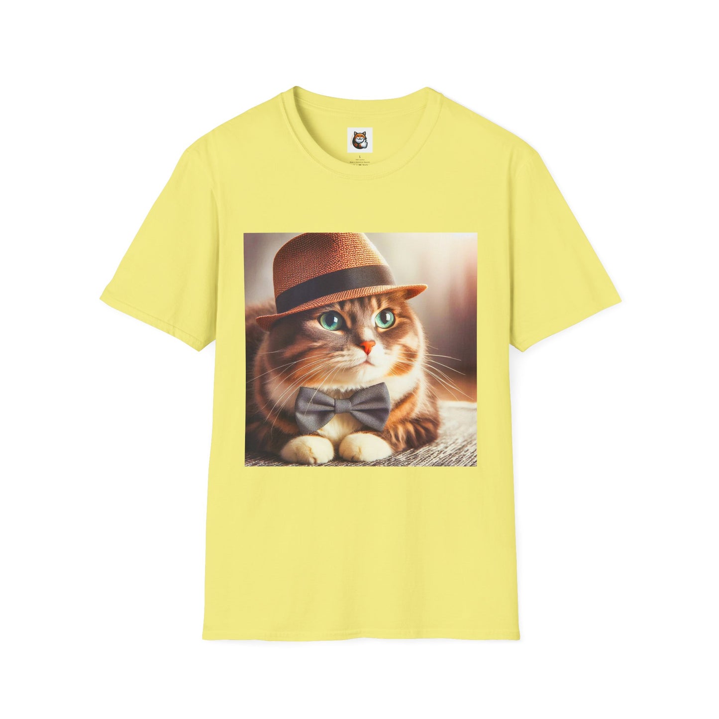 Domestic Cat Unisex Softstyle T-Shirt