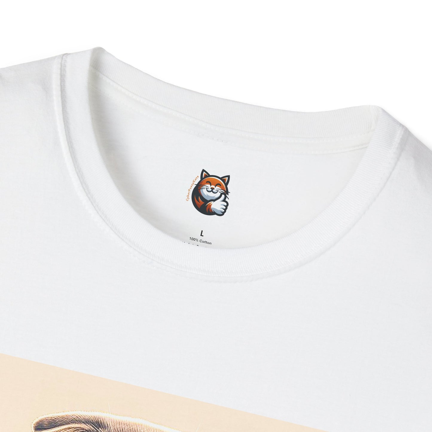 Scottish Fold Cat suit and tie  T-Shirt