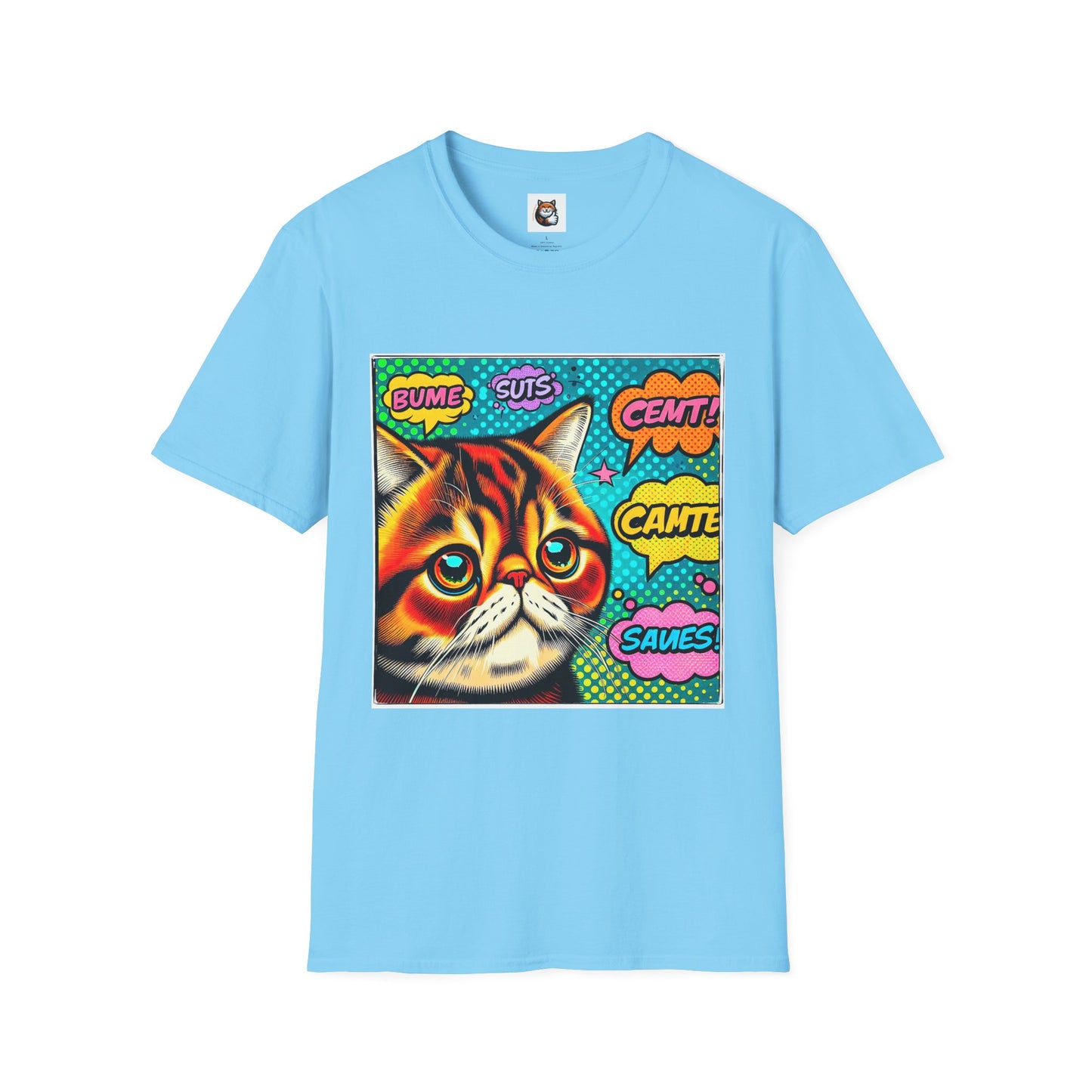 Exotic Shorthair Cat Unisex Softstyle T-Shirt
