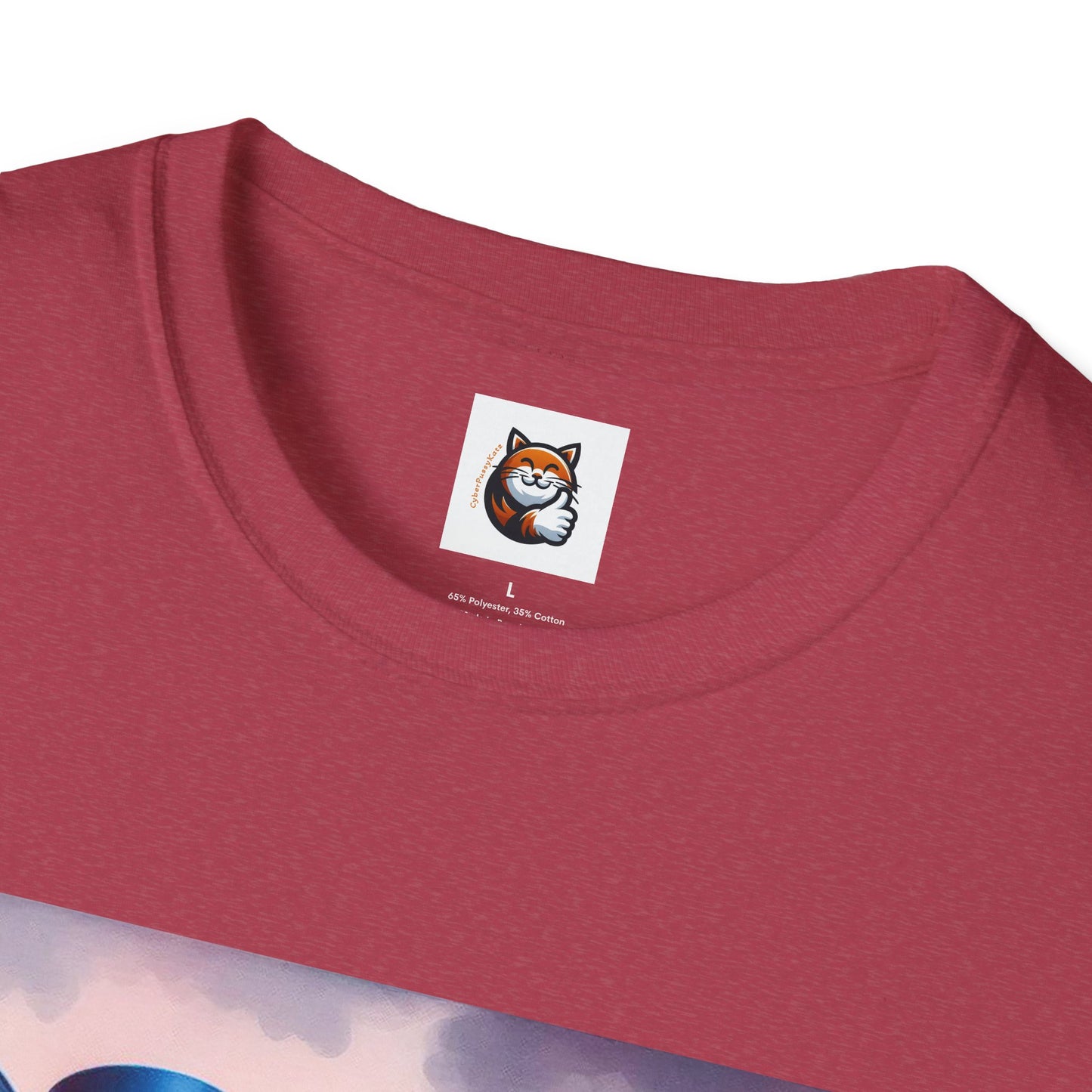 Russian Blue Cat tiny car  T-Shirt