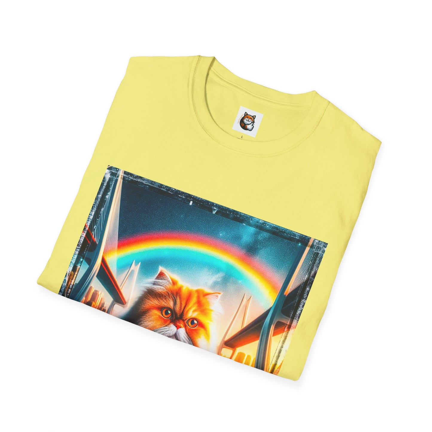 Persian Cat Unisex Softstyle T-Shirt