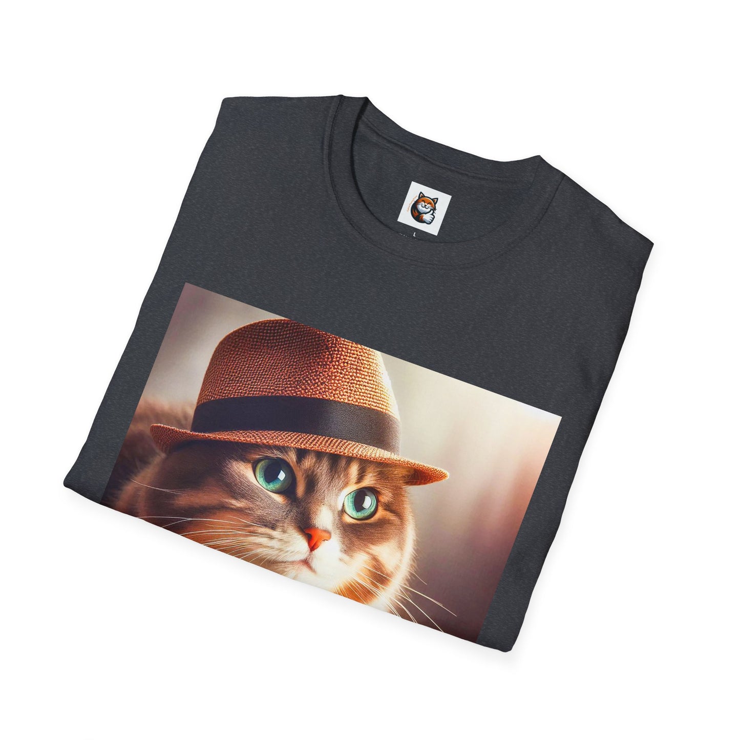 Domestic Cat Unisex Softstyle T-Shirt