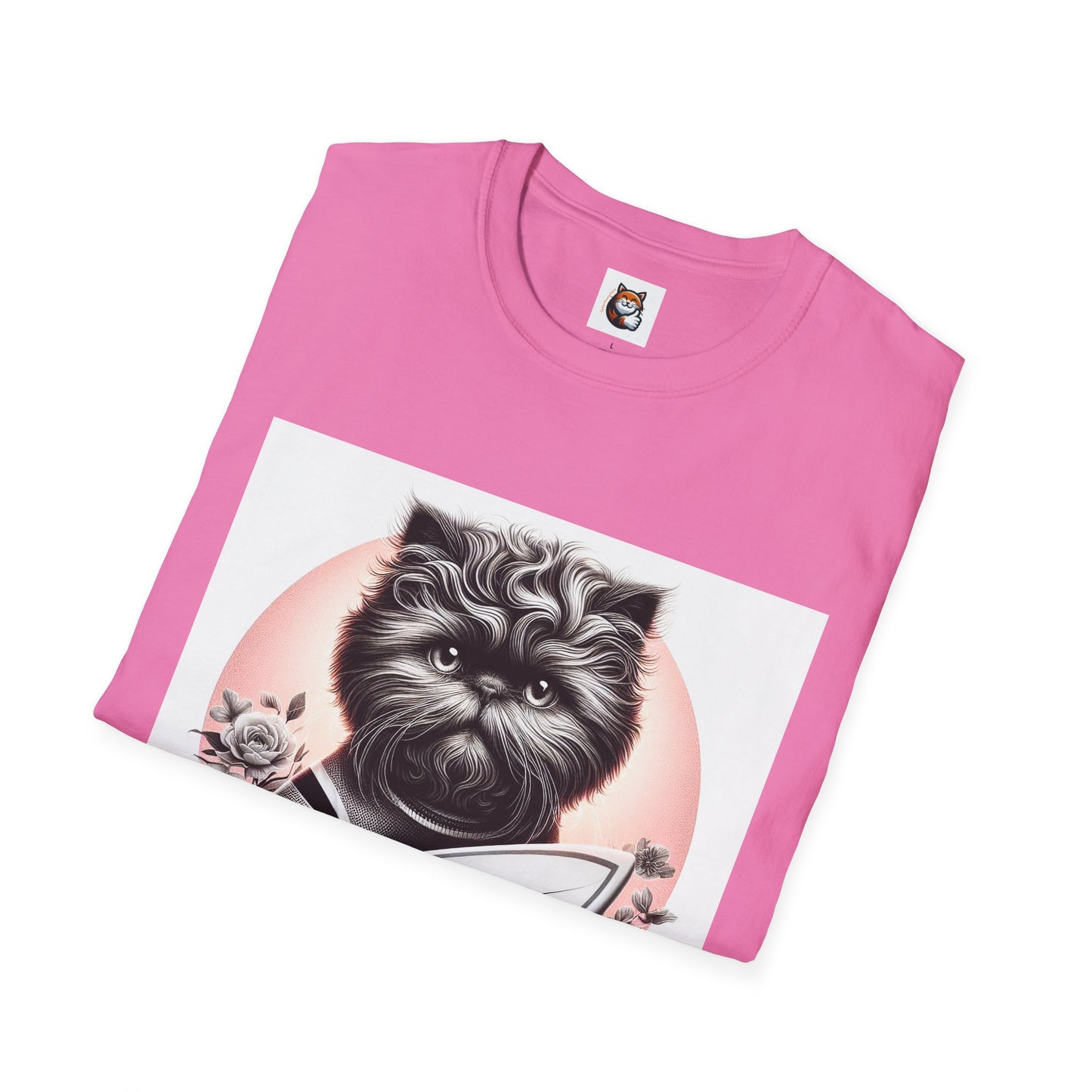 Selkirk Rex Cat T-Shirt fluffy surfer girl