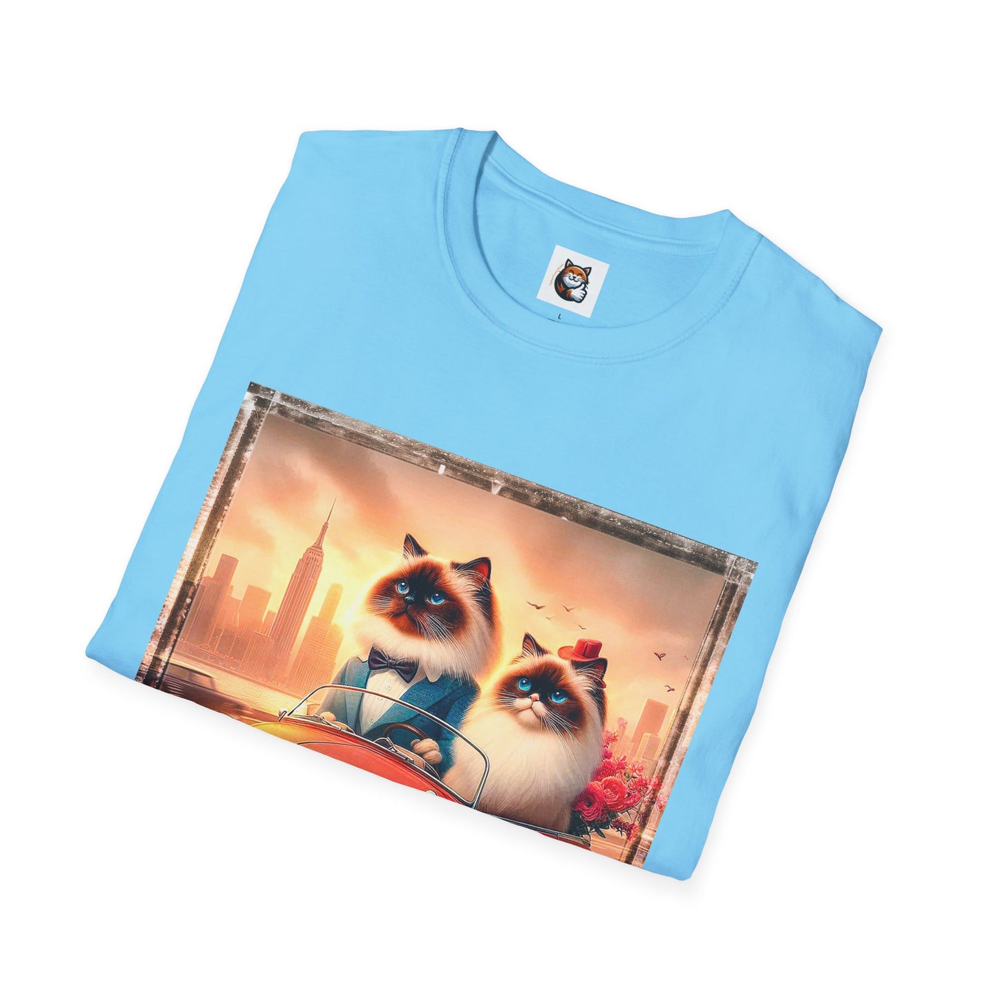 Wacky Birman tiny car Softstyle T-Shirt