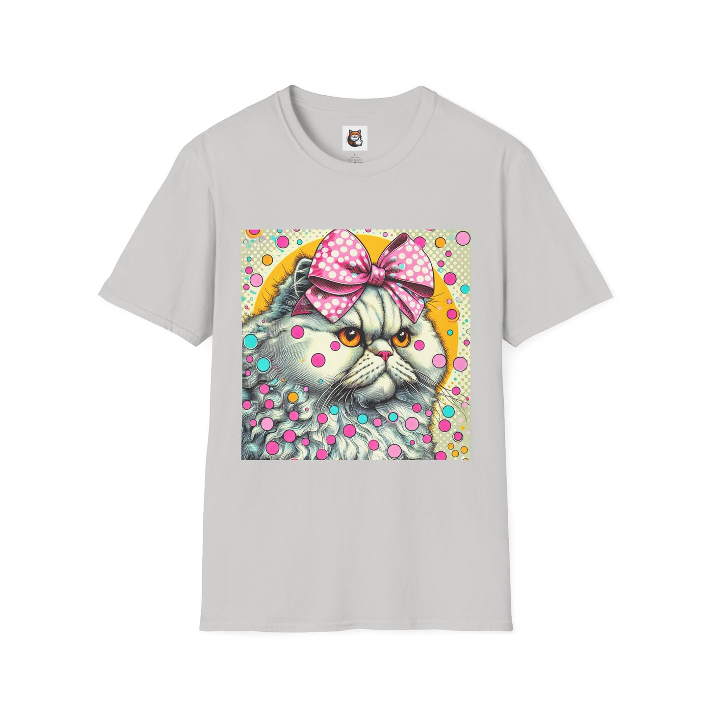 Selkirk Rex Cat T-Shirt angry princess