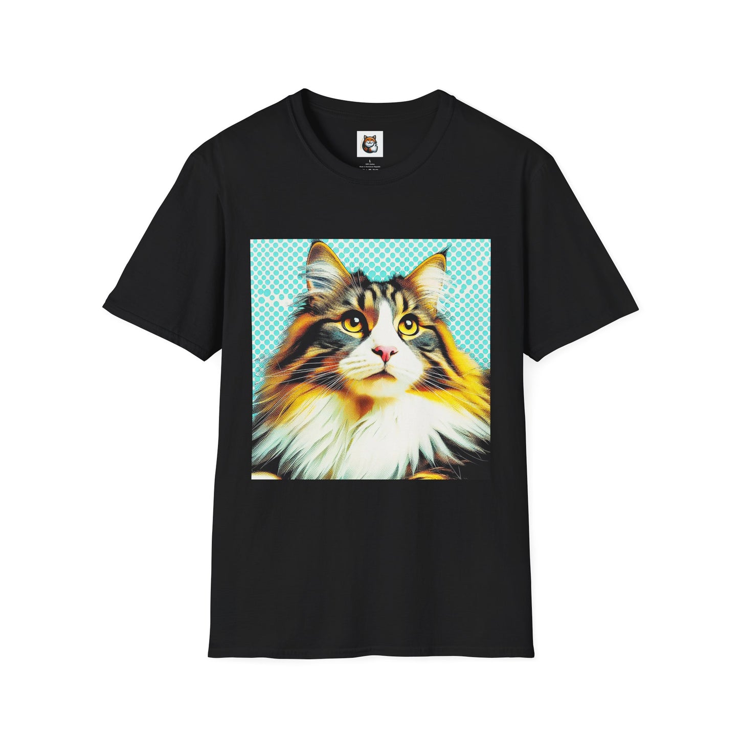 Norwegian Forest Cat Unisex Softstyle T-Shirt
