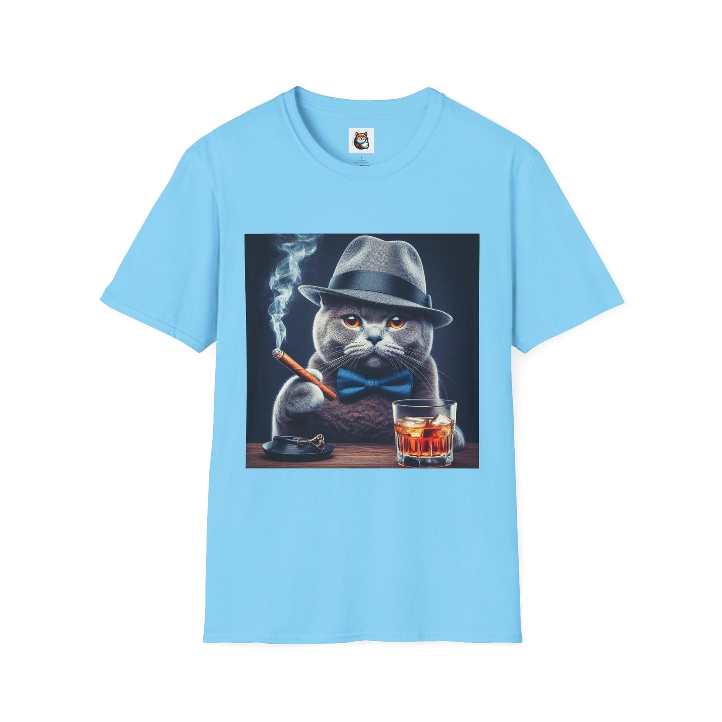 Russian Blue Cat cigars shirt