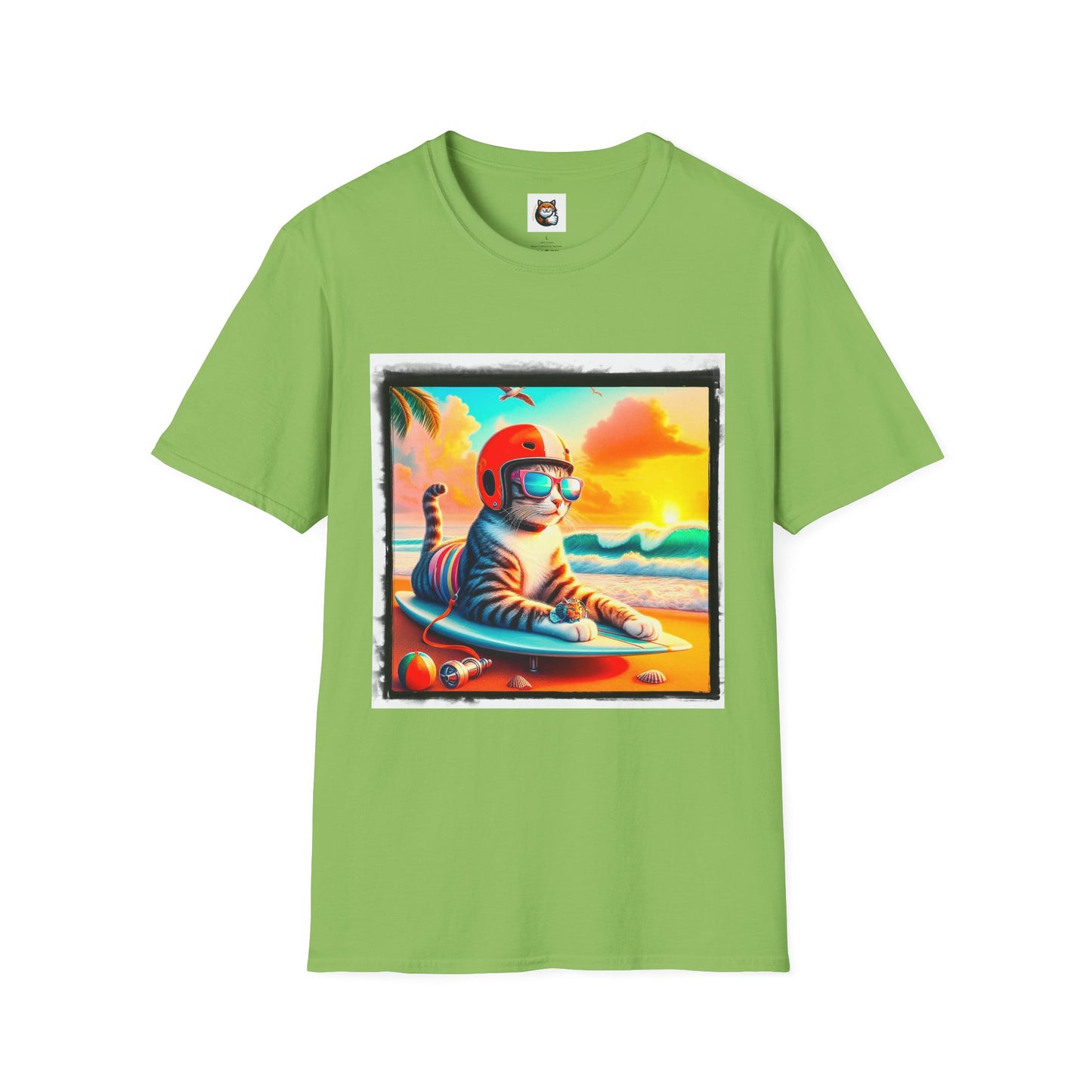 Domestic Cat Unisex Softstyle T-Shirt