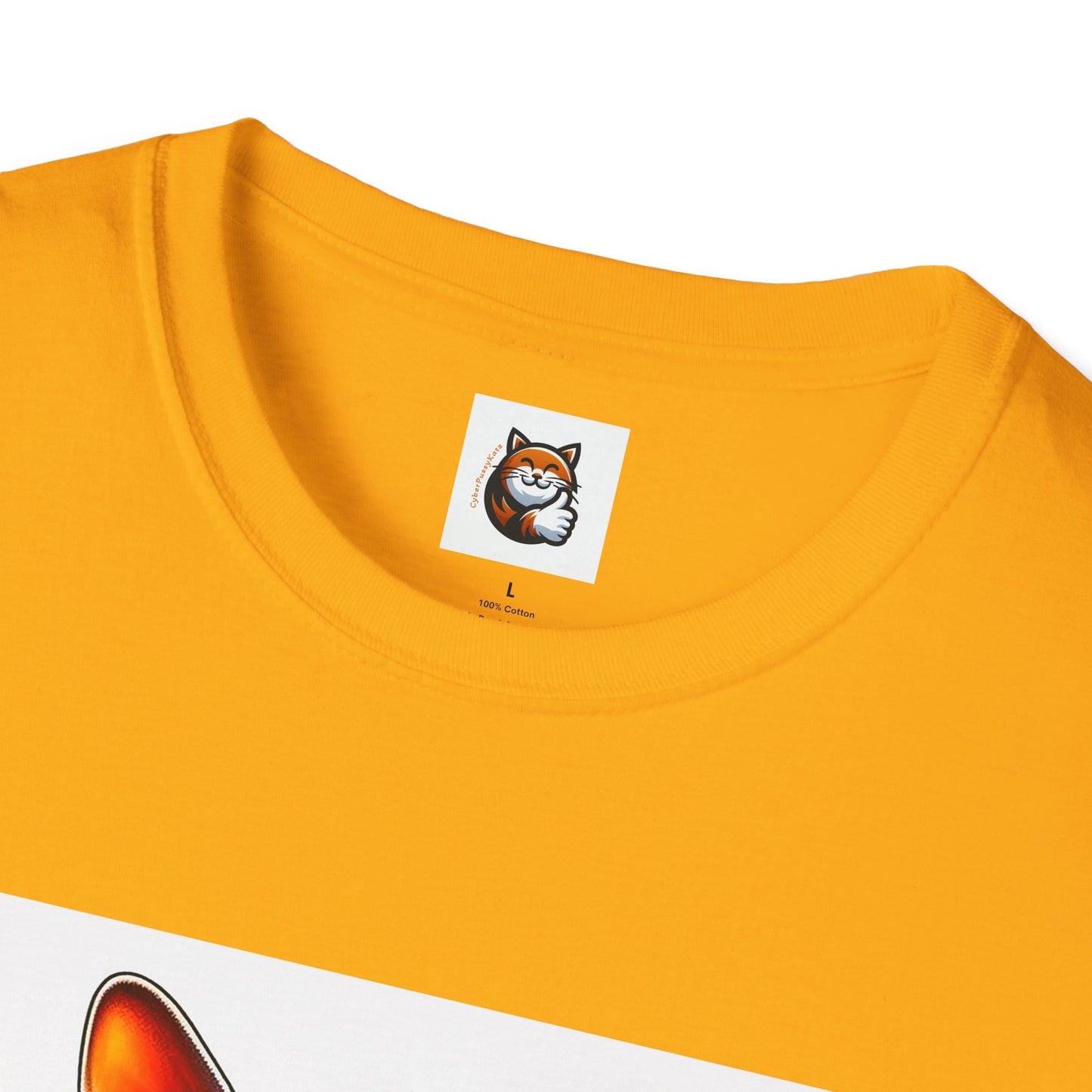 Devon Rex Cat Unisex Softstyle T-Shirt
