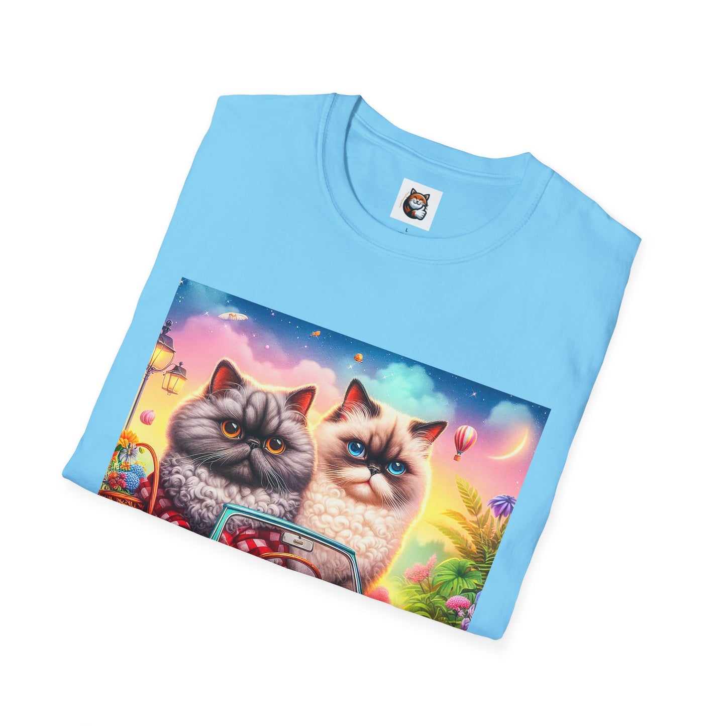 Selkirk Rex Cat T-Shirt tiny car