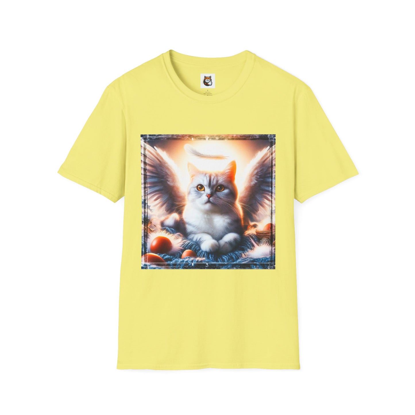 Domestic Cat Unisex heavenly Angel T-Shirt
