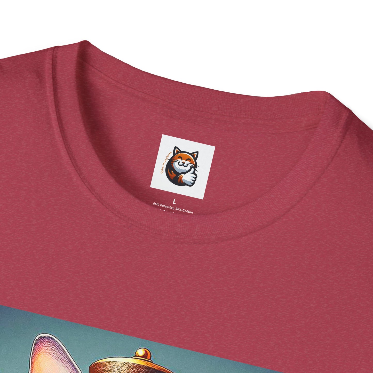 Devon Rex Cat Unisex Softstyle T-Shirt