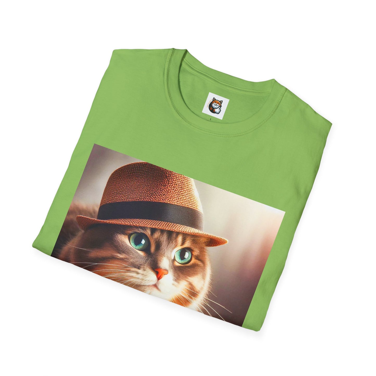 Domestic Cat Unisex Softstyle T-Shirt