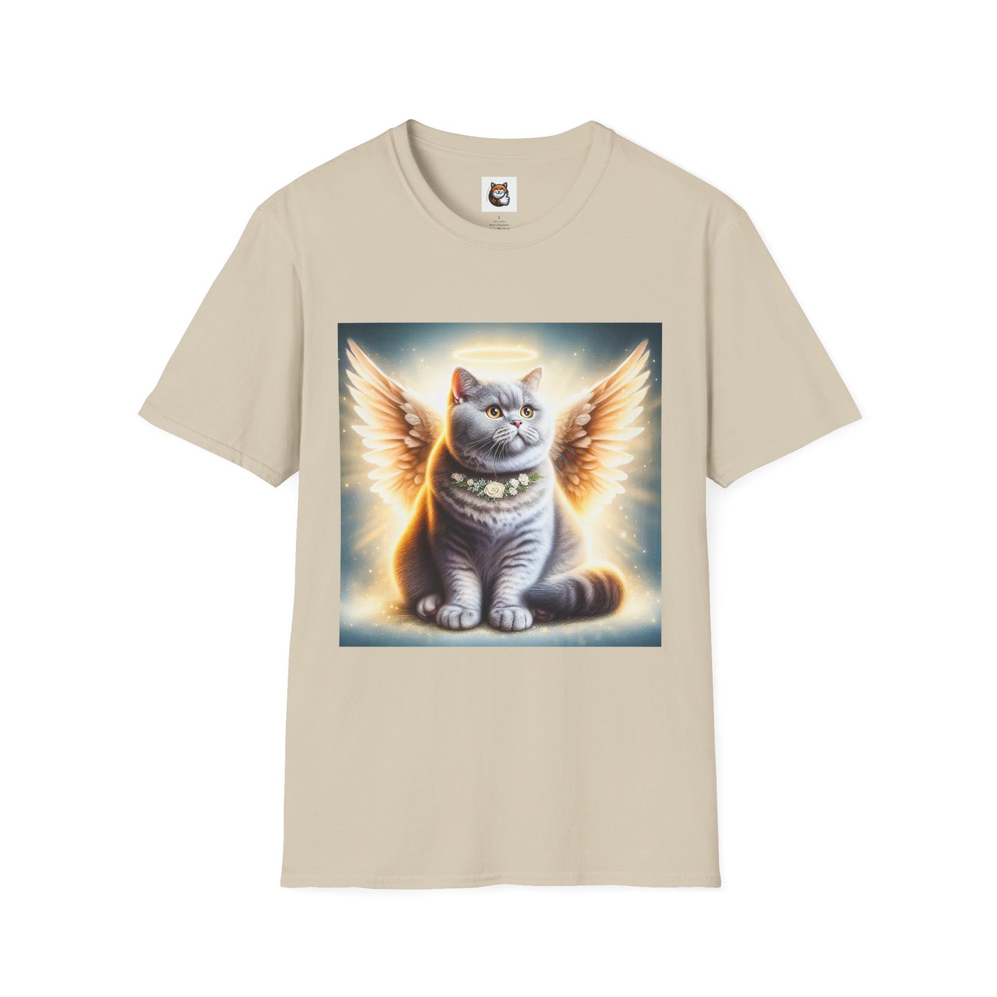 British Shorthair wings Softstyle T-Shirt
