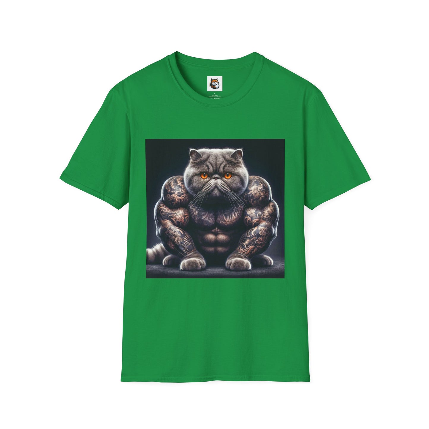 Exotic Shorthair Cat Unisex Softstyle T-Shirt