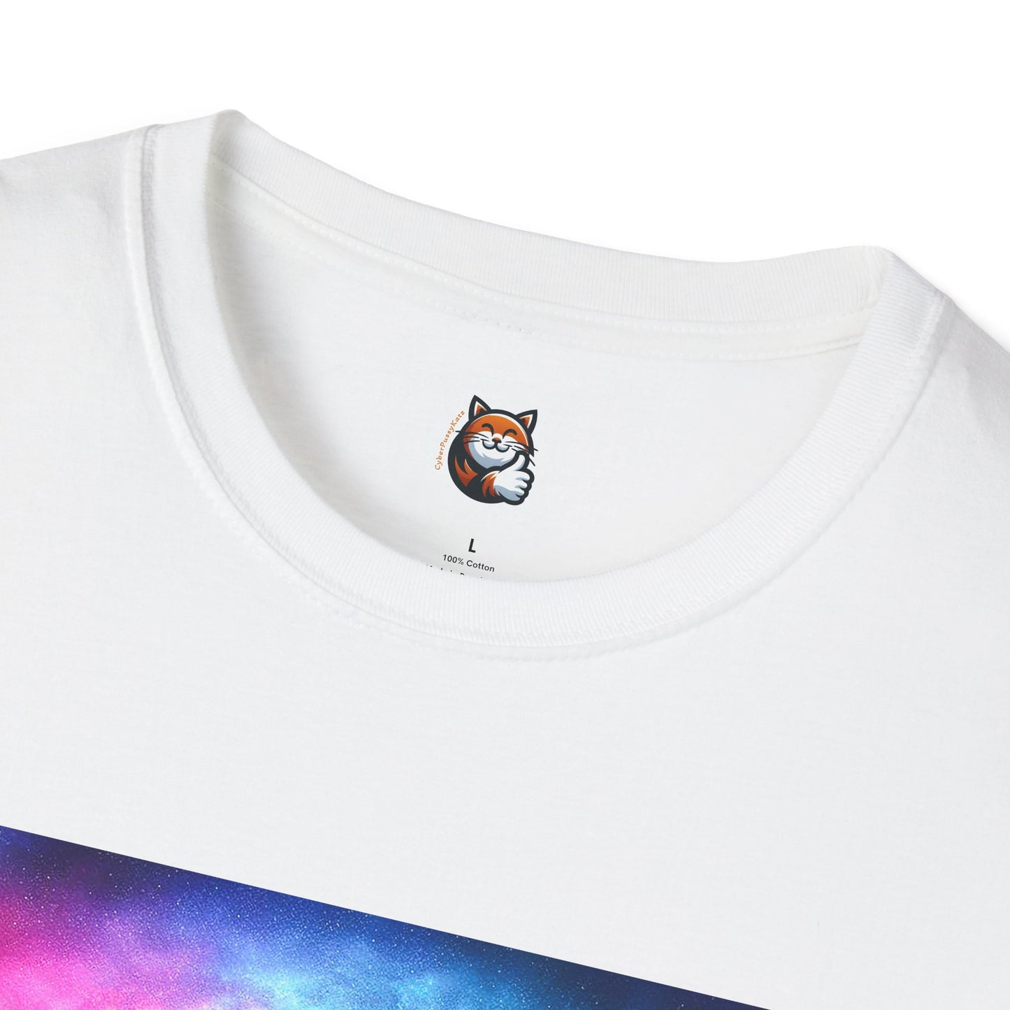 Selkirk Rex Cat T-Shirt purple sunset
