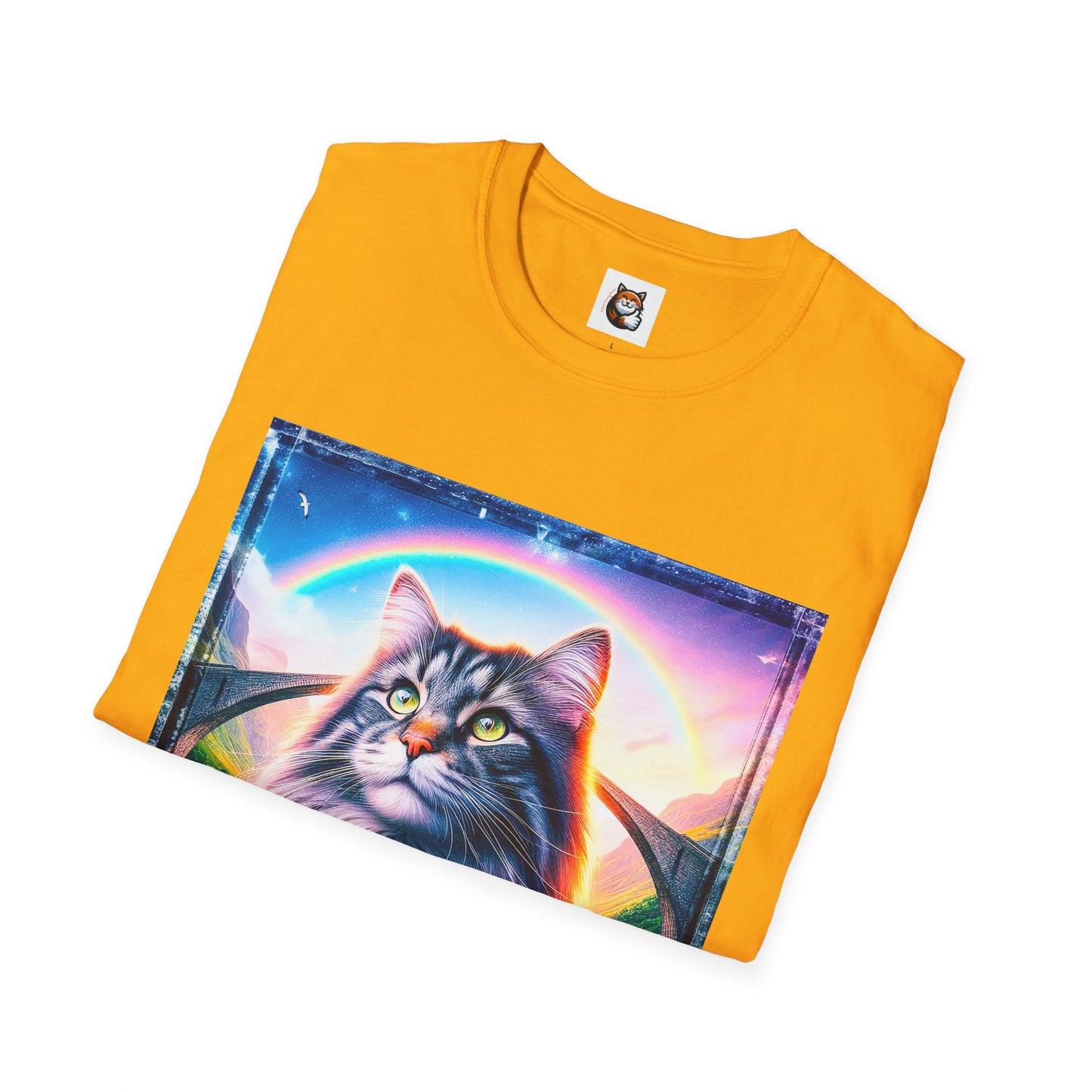 Norwegian Forest Cat Unisex Softstyle T-Shirt
