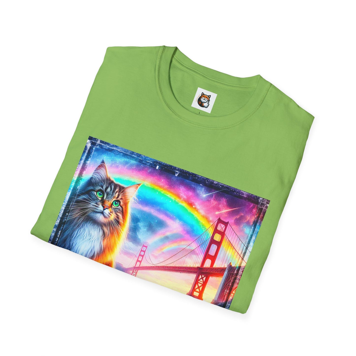 Norwegian Forest Cat Unisex Softstyle T-Shirt
