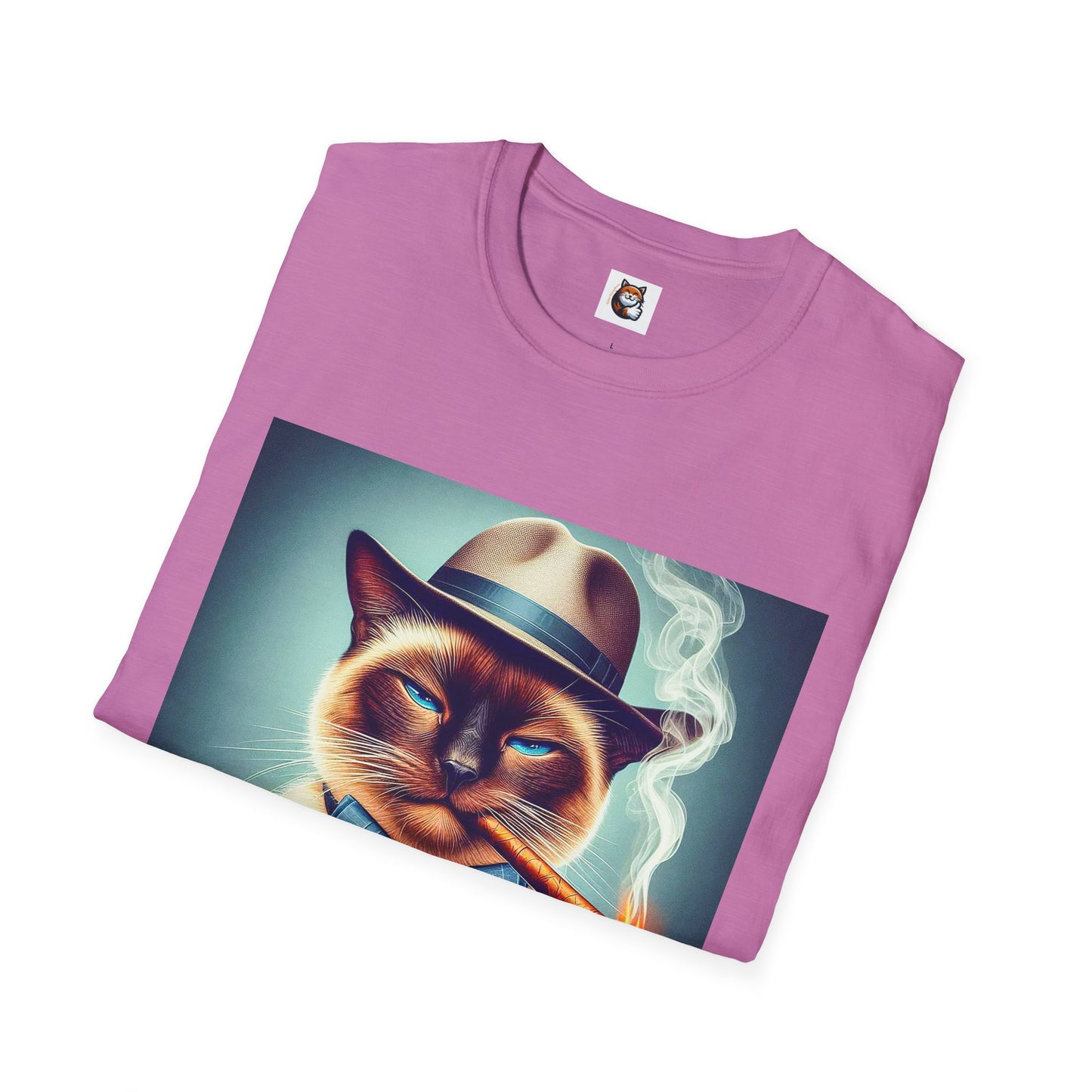 Siamese Cat smoking shirt
