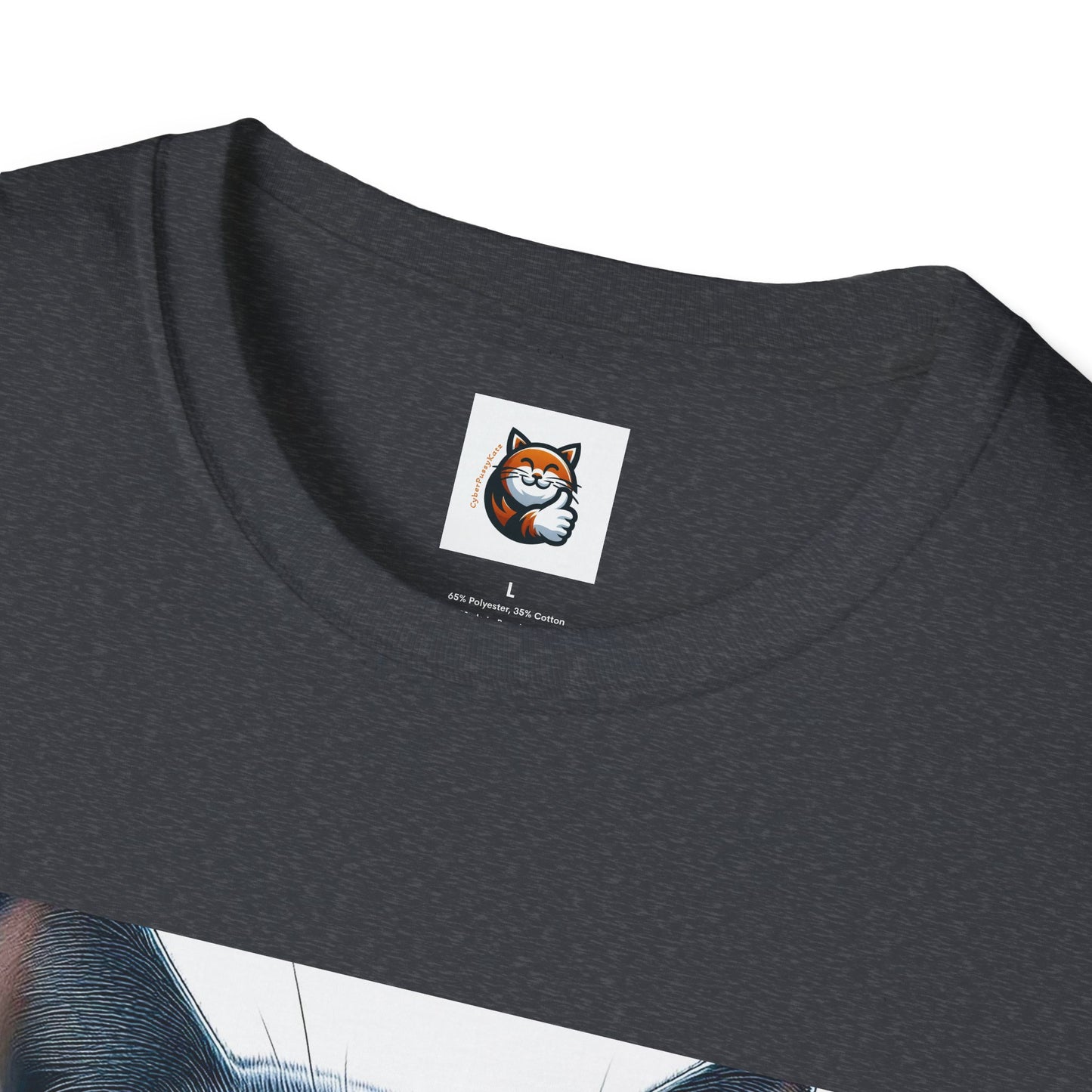 Russian Blue Cat suit and tie  T-Shirt