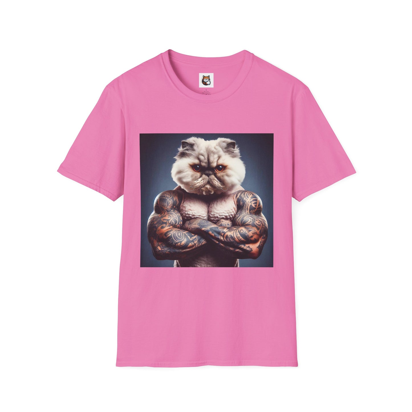 Selkirk Rex Cat T-Shirt - gym day