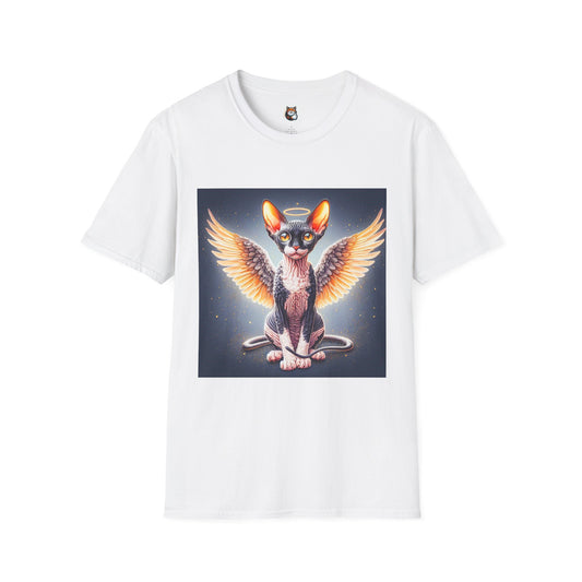 Cornish Rex Cat heavenly Angel T-Shirt