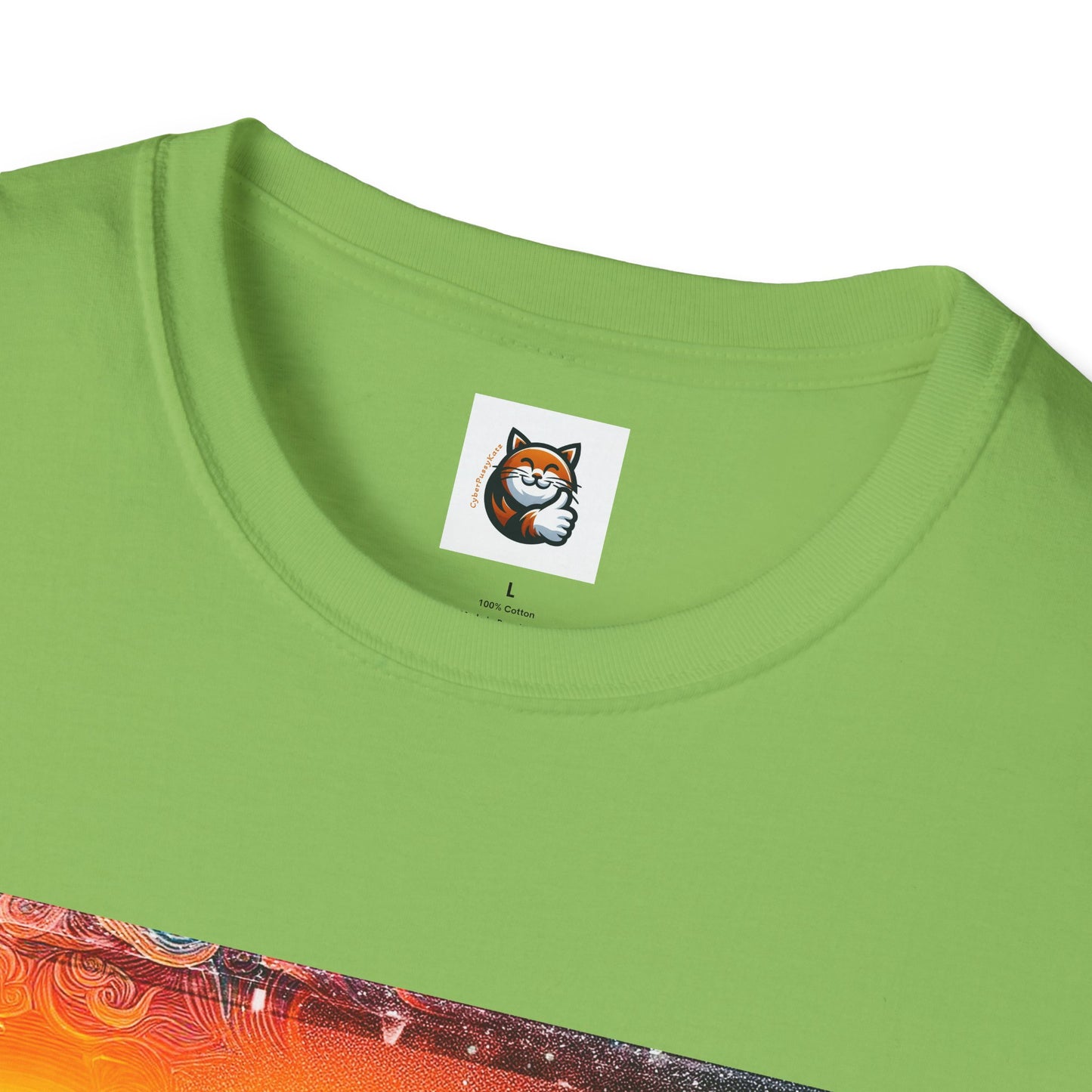 Devon Rex Cat hawaiian surfer Softstyle T-Shirt