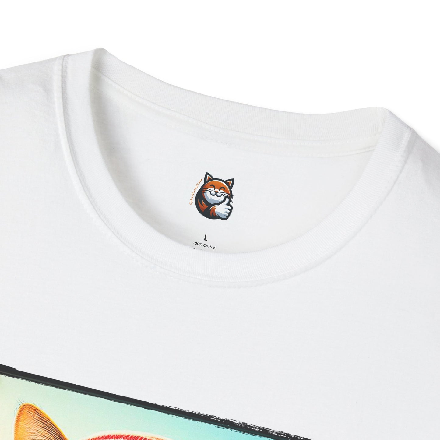 Domestic Cat Unisex Softstyle T-Shirt