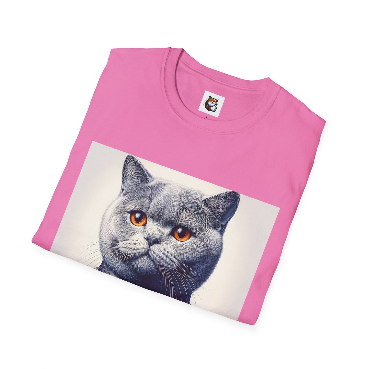 British Shorthair business professionals Softstyle T-Shirt