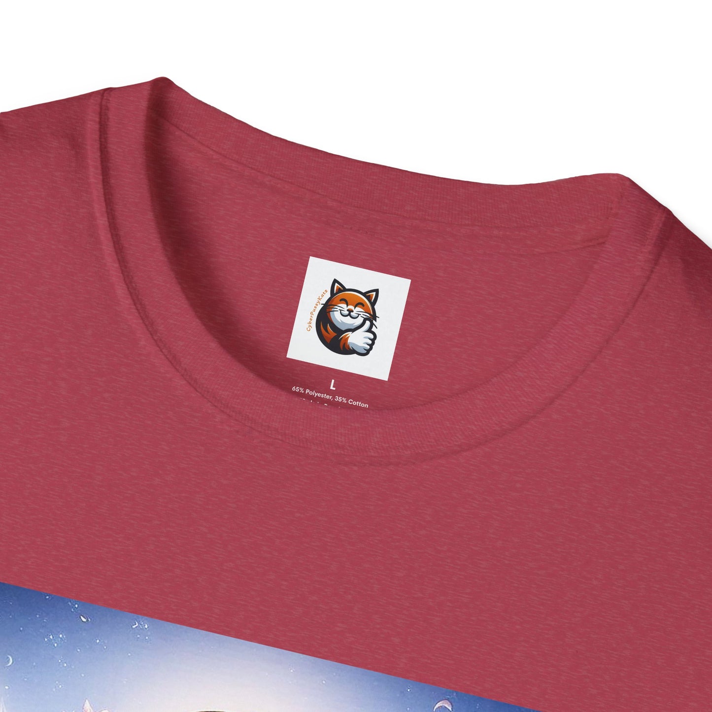 Scottish Fold Cat heavenly Angel T-Shirt