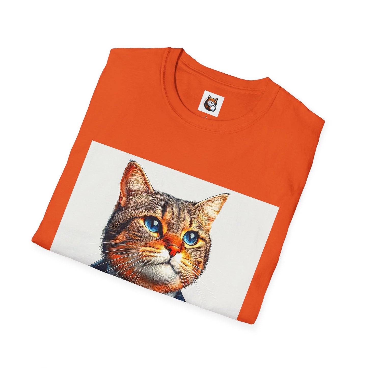 Domestic Cat Unisex Softstyle T-Shirt