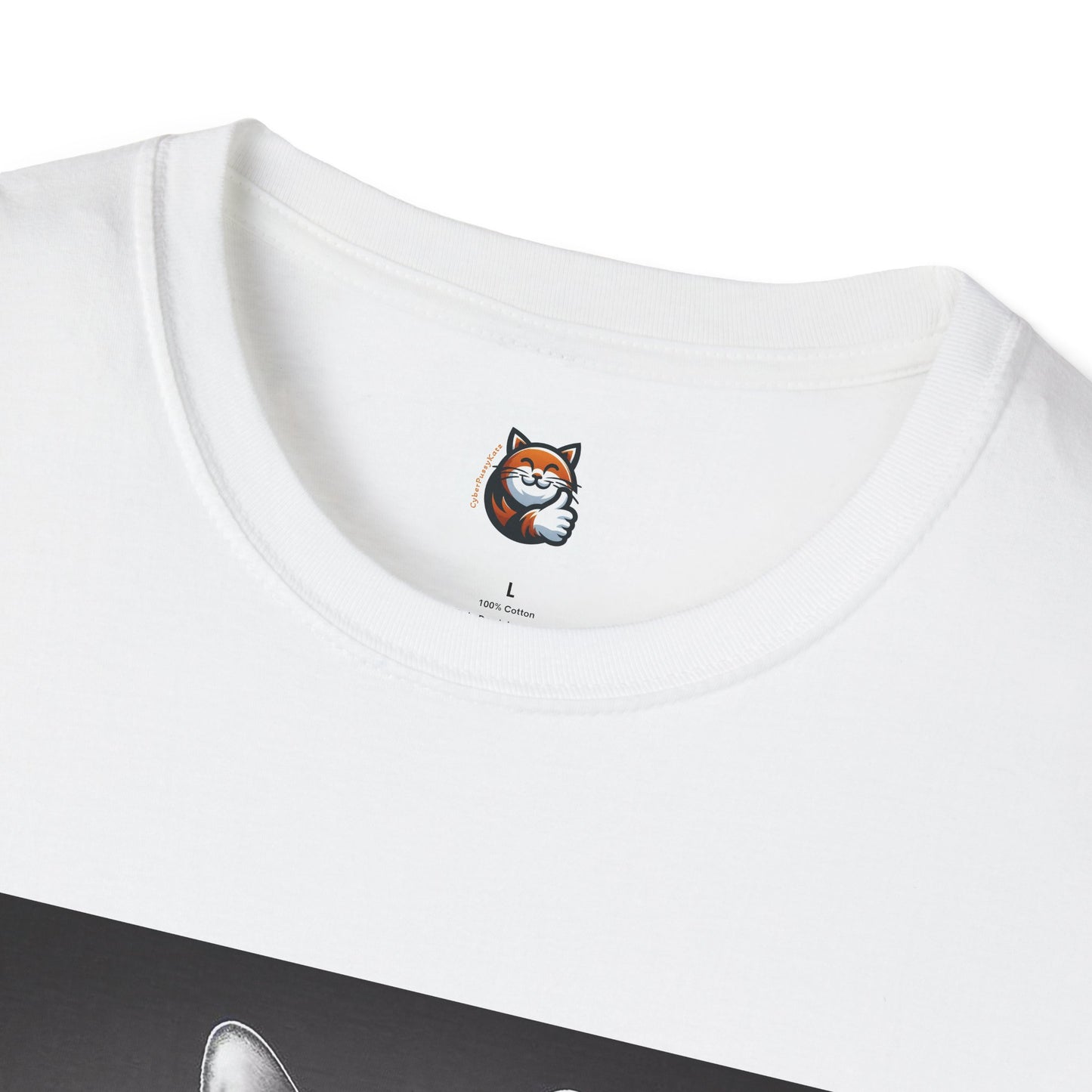 Devon Rex Cat Unisex Softstyle T-Shirt