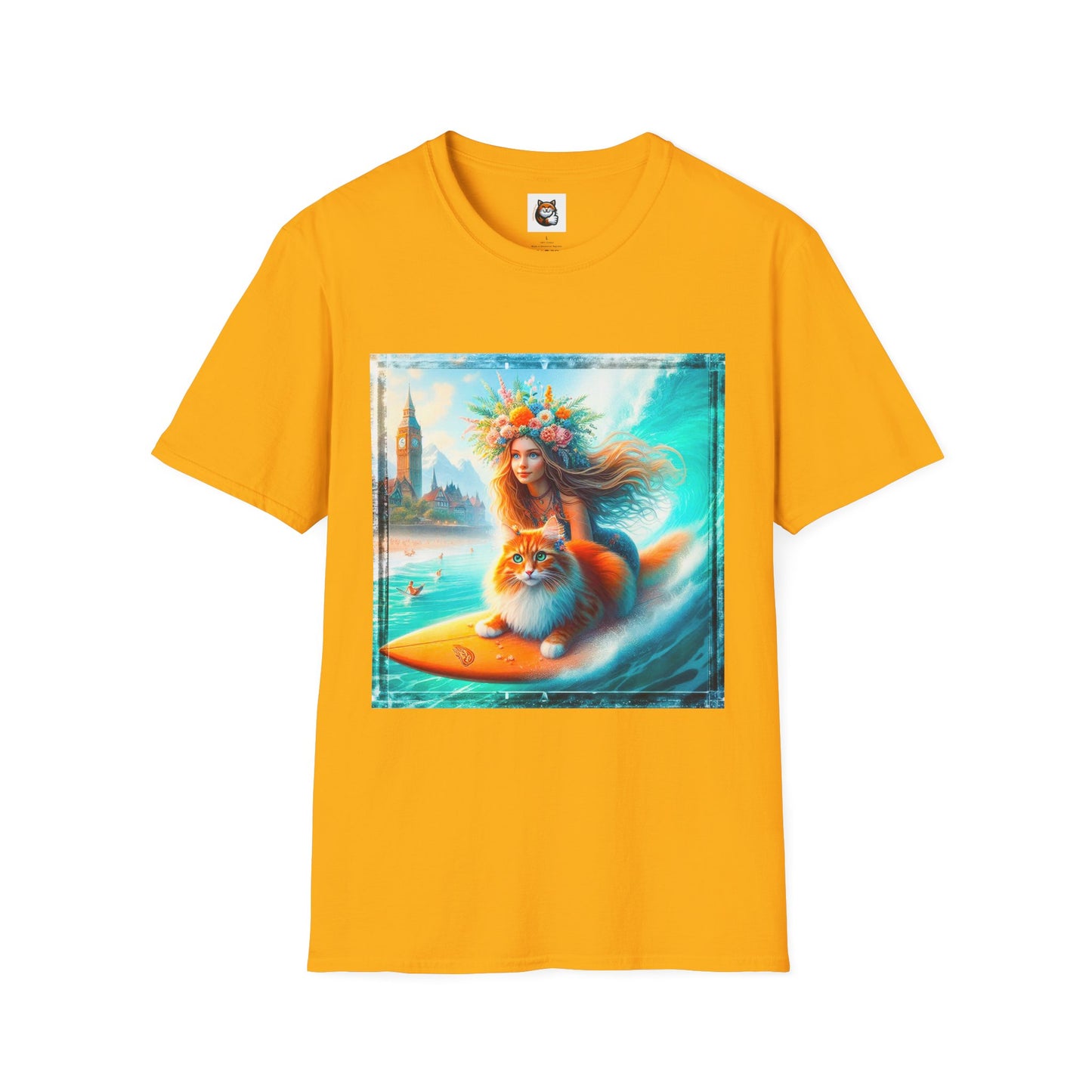 Norwegian Forest Cat Unisex Softstyle T-Shirt