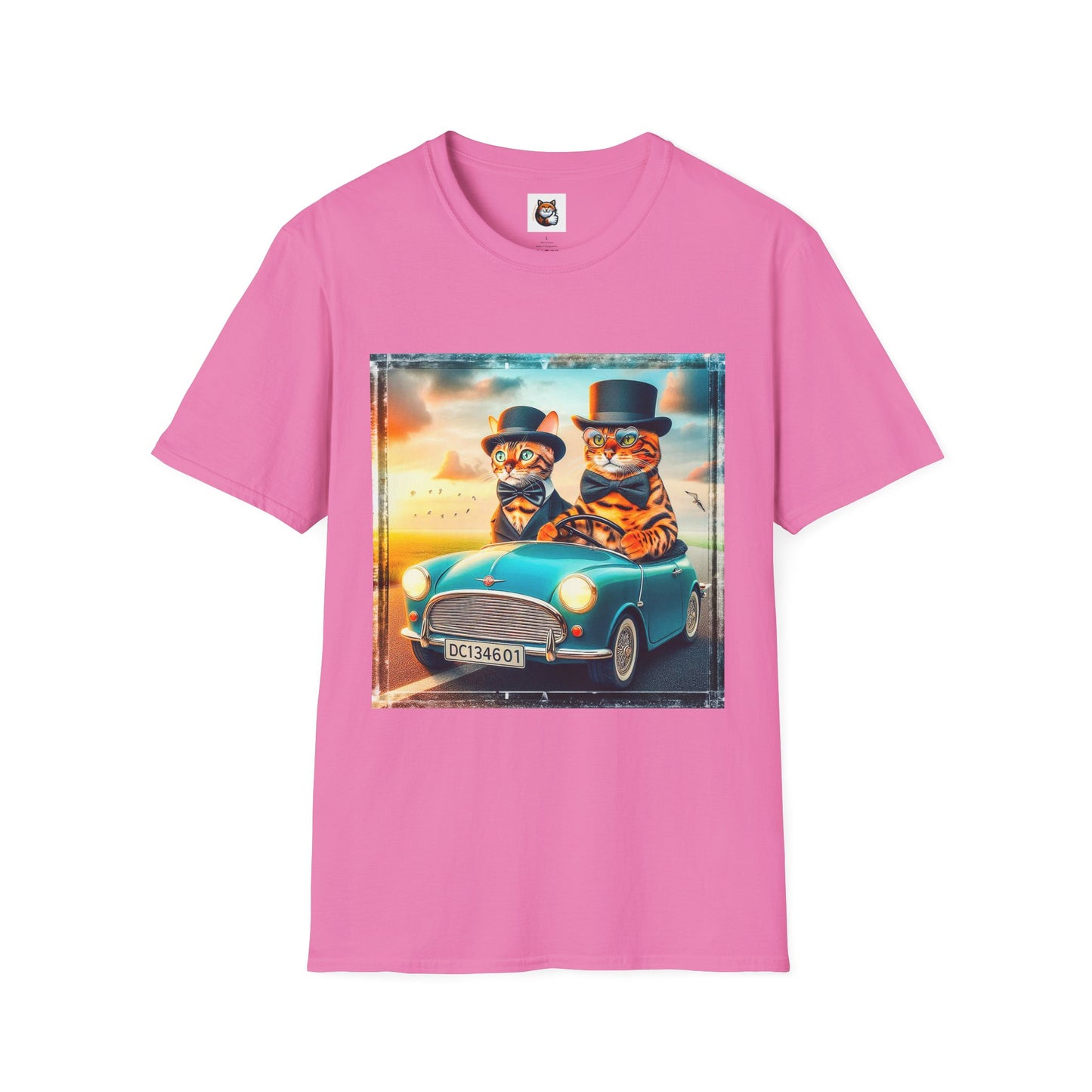 Wacky Bengal Unisex Softstyle T-Shirt