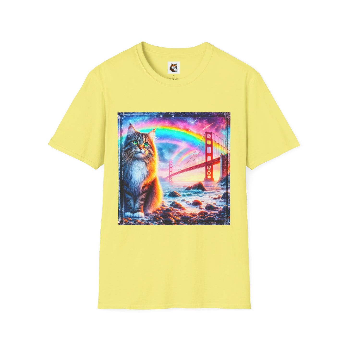 Norwegian Forest Cat Unisex Softstyle T-Shirt