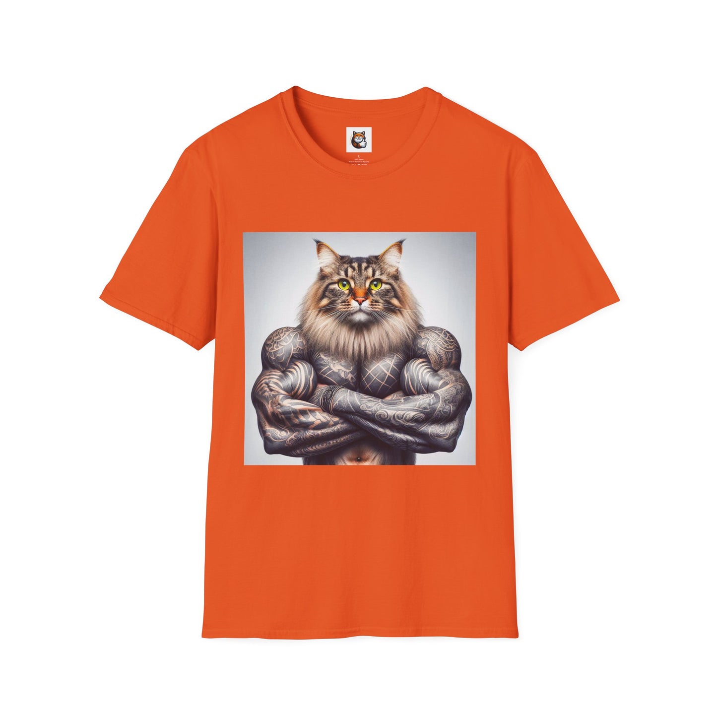 Norwegian Forest Cat Unisex Softstyle T-Shirt