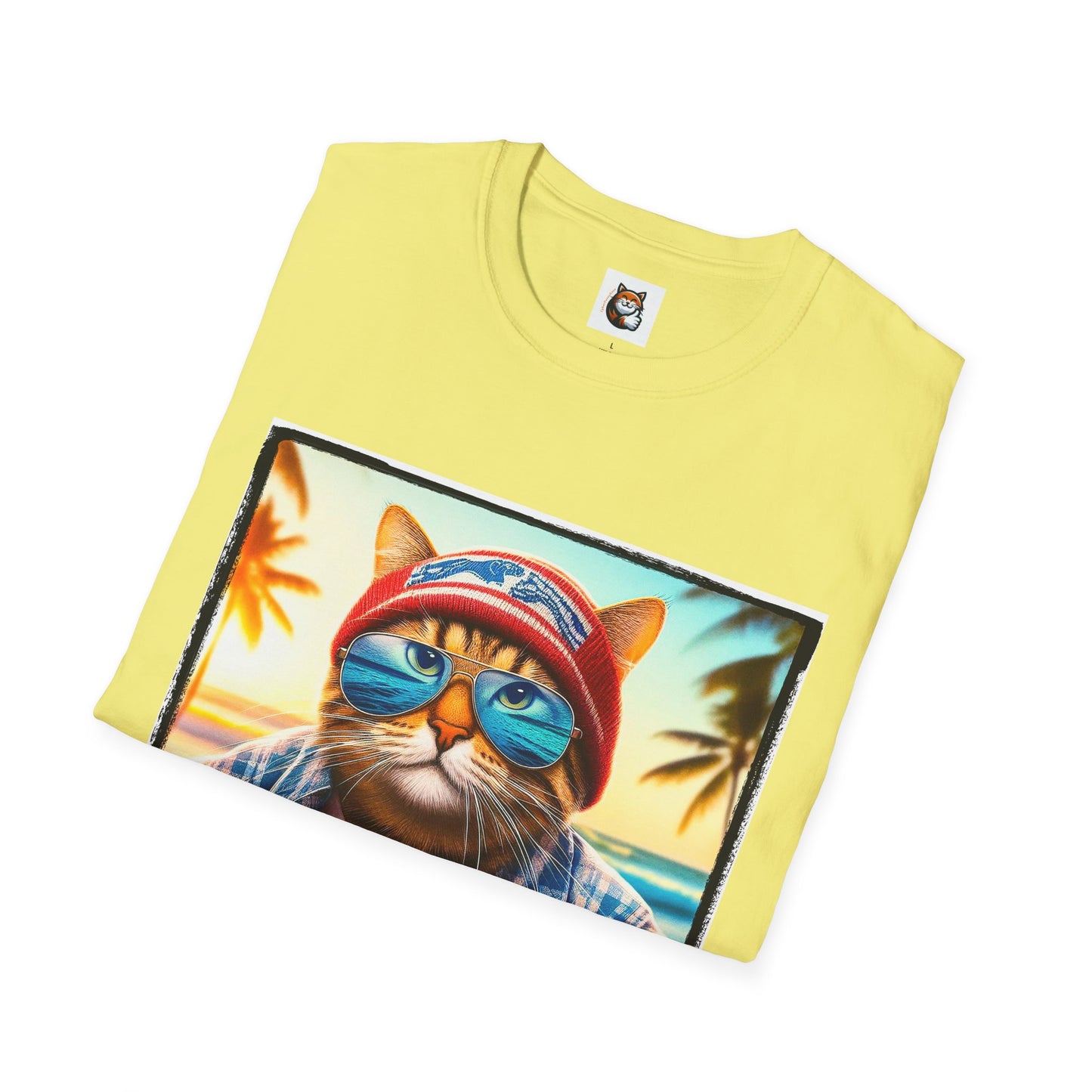 Domestic Cat Unisex Softstyle T-Shirt