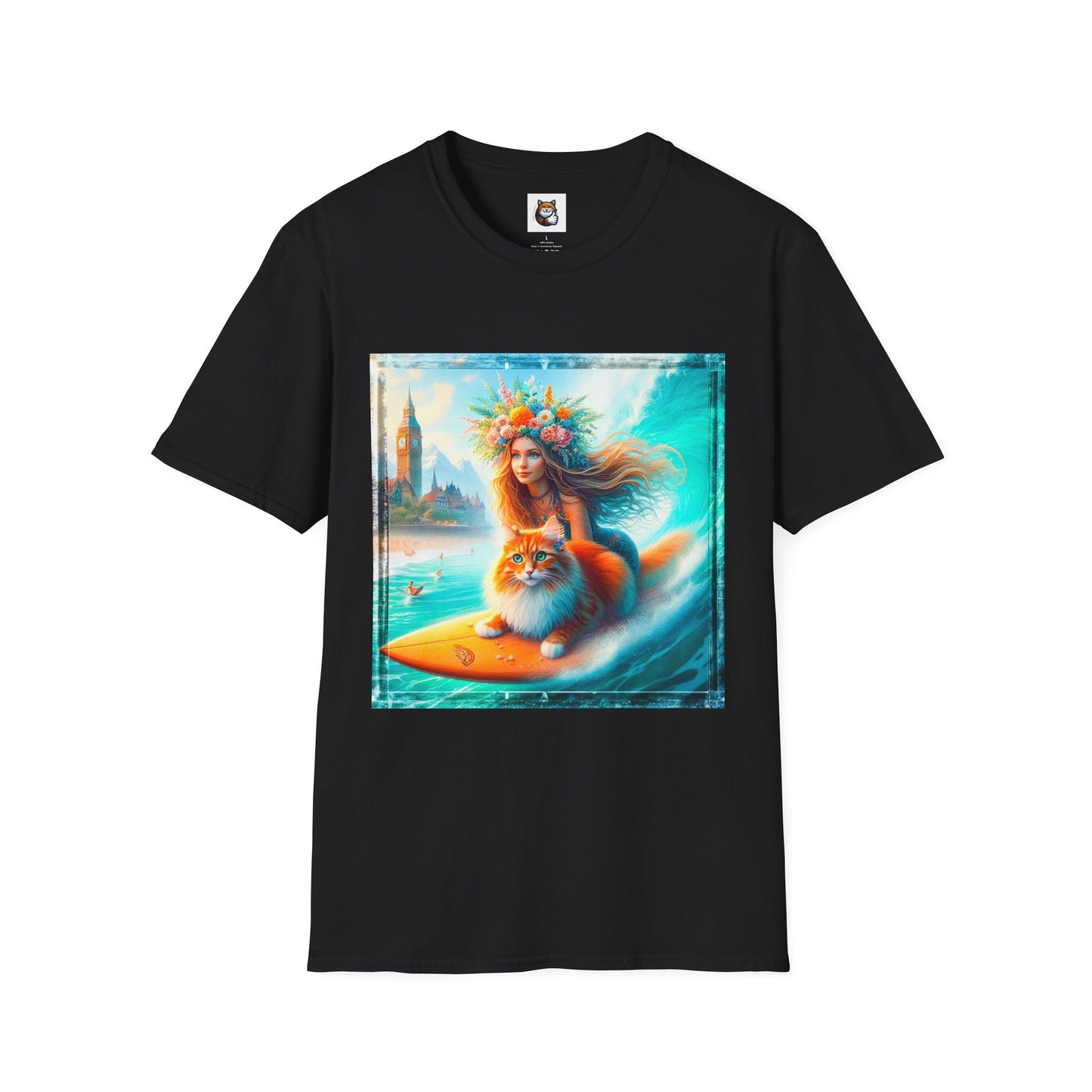 Norwegian Forest Cat Unisex Softstyle T-Shirt