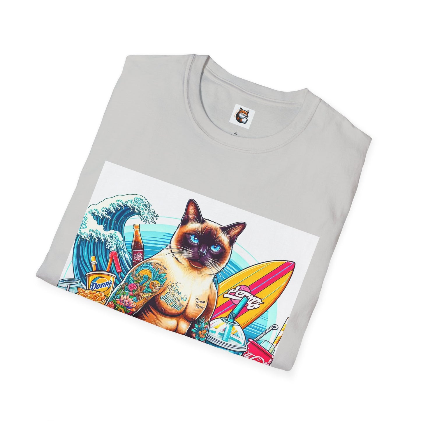 Siamese Cat beach hottie