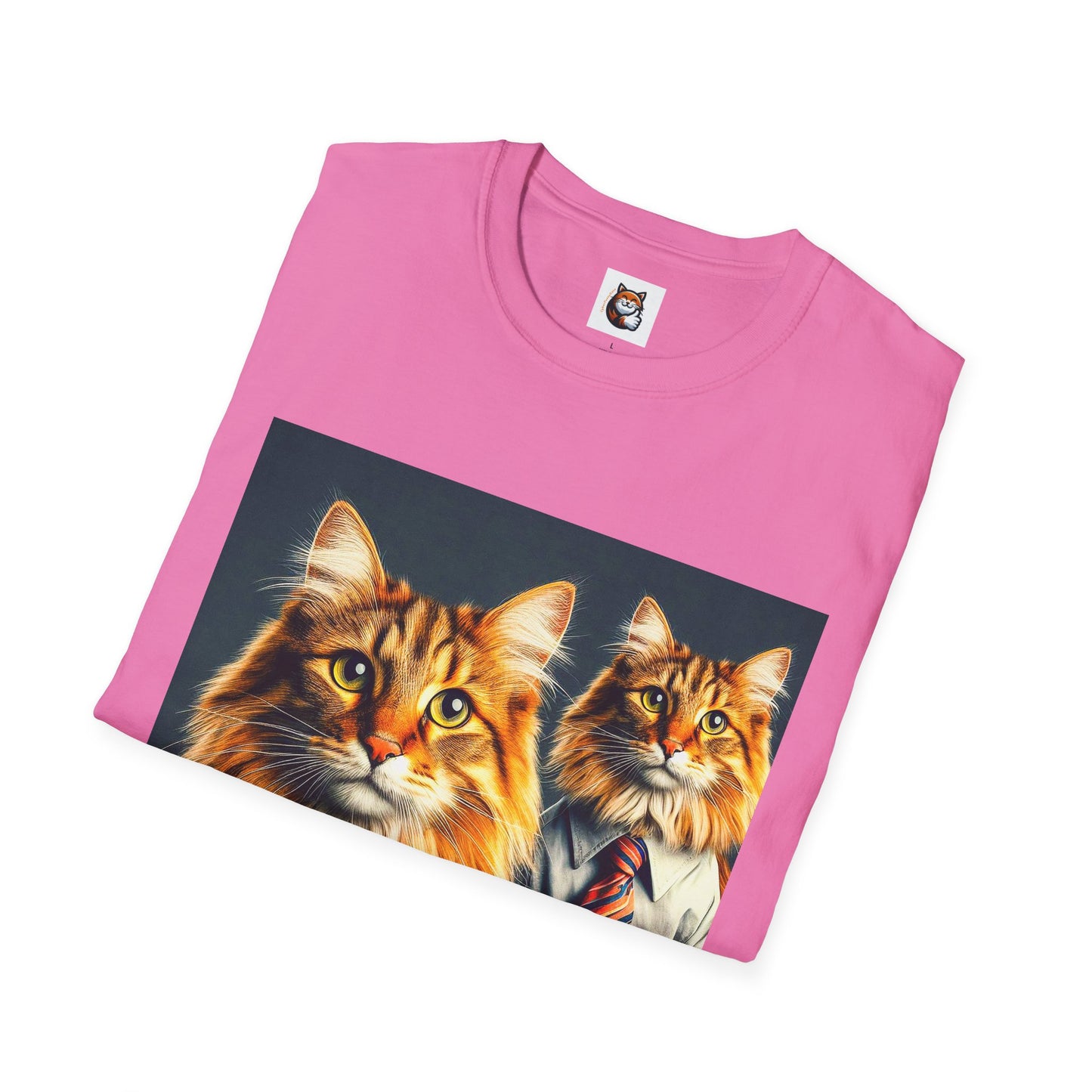Norwegian Forest Cat Unisex Softstyle T-Shirt