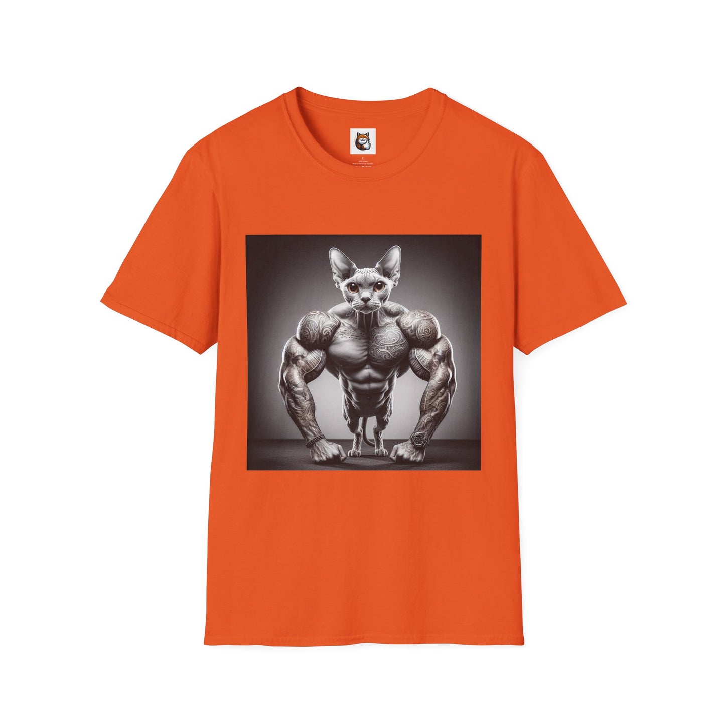 Devon Rex Cat Unisex Softstyle T-Shirt