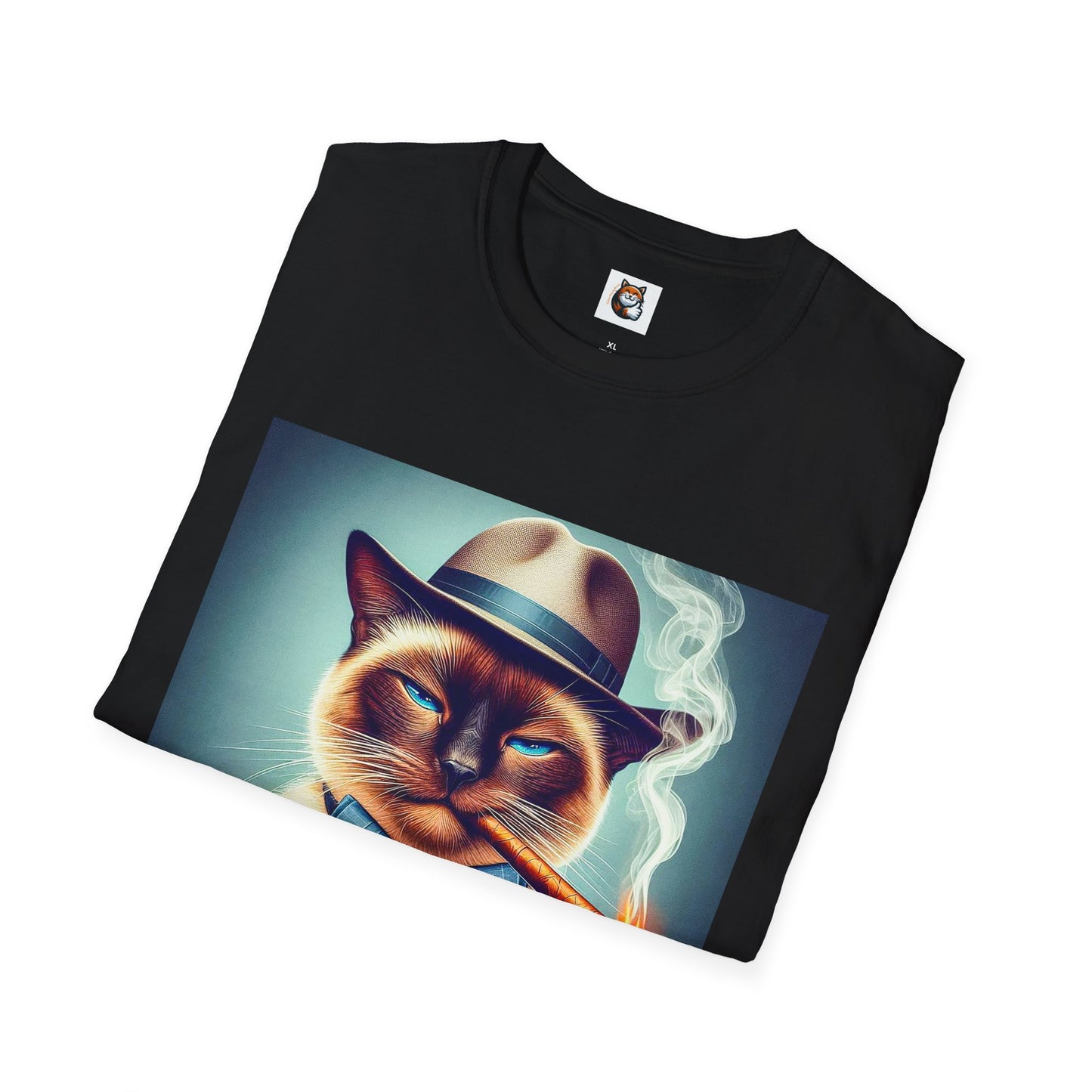 Siamese Cat smoking shirt