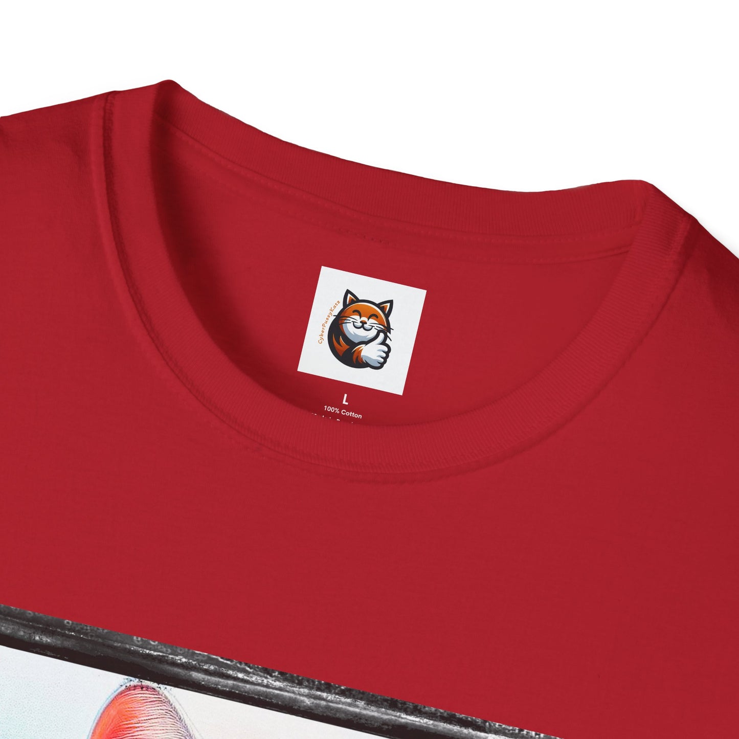 American Shorthair americsn flag Softstyle T-Shirt