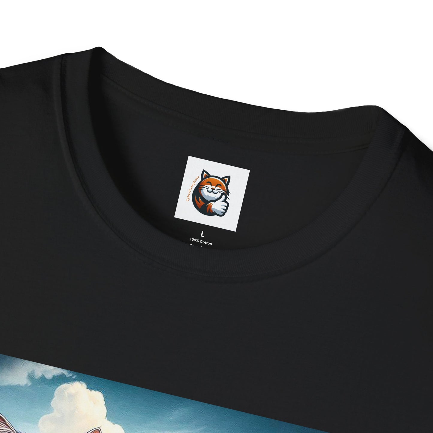Wacky Norwegian Forest Cat Unisex Softstyle T-Shirt