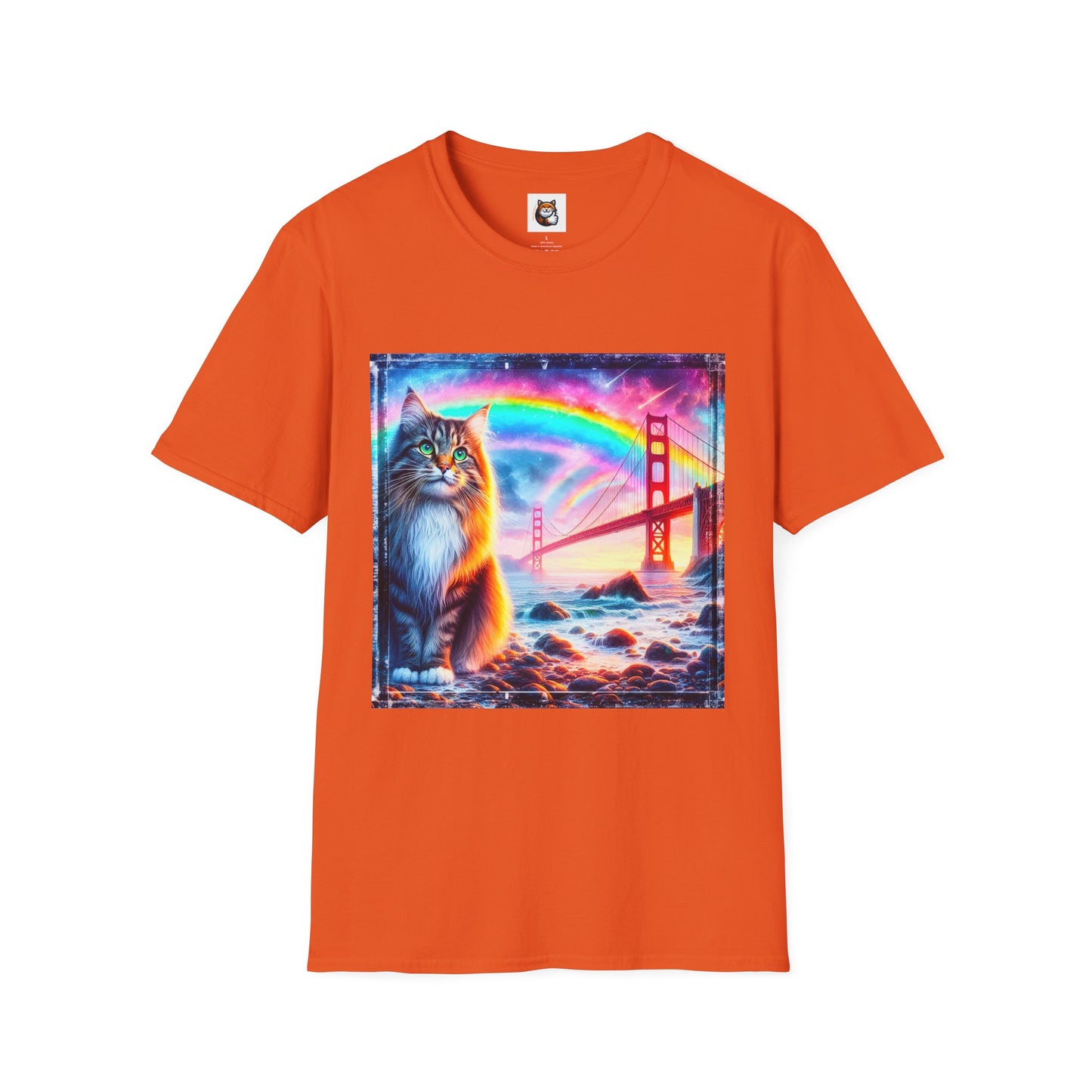Norwegian Forest Cat Unisex Softstyle T-Shirt