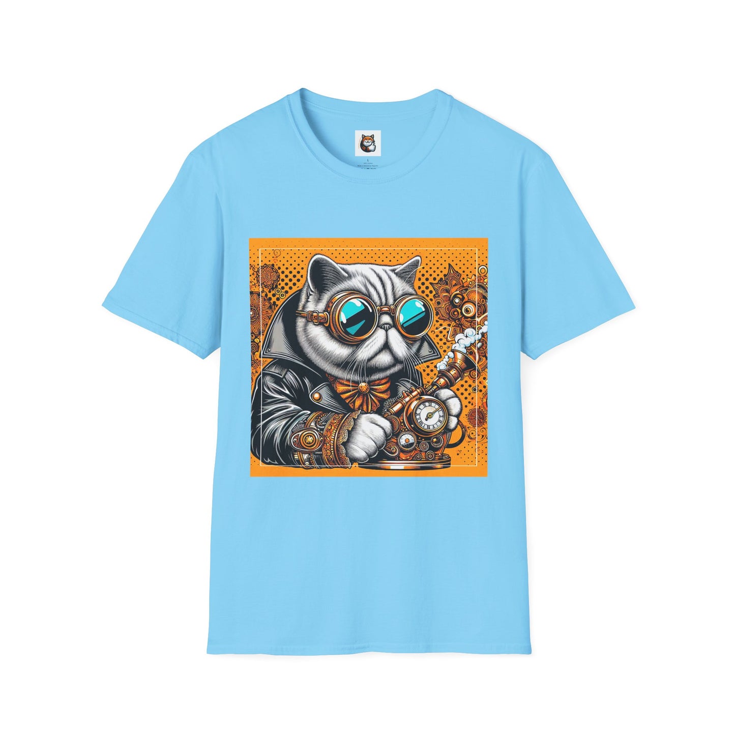 Exotic Shorthair Cat Unisex Softstyle T-Shirt