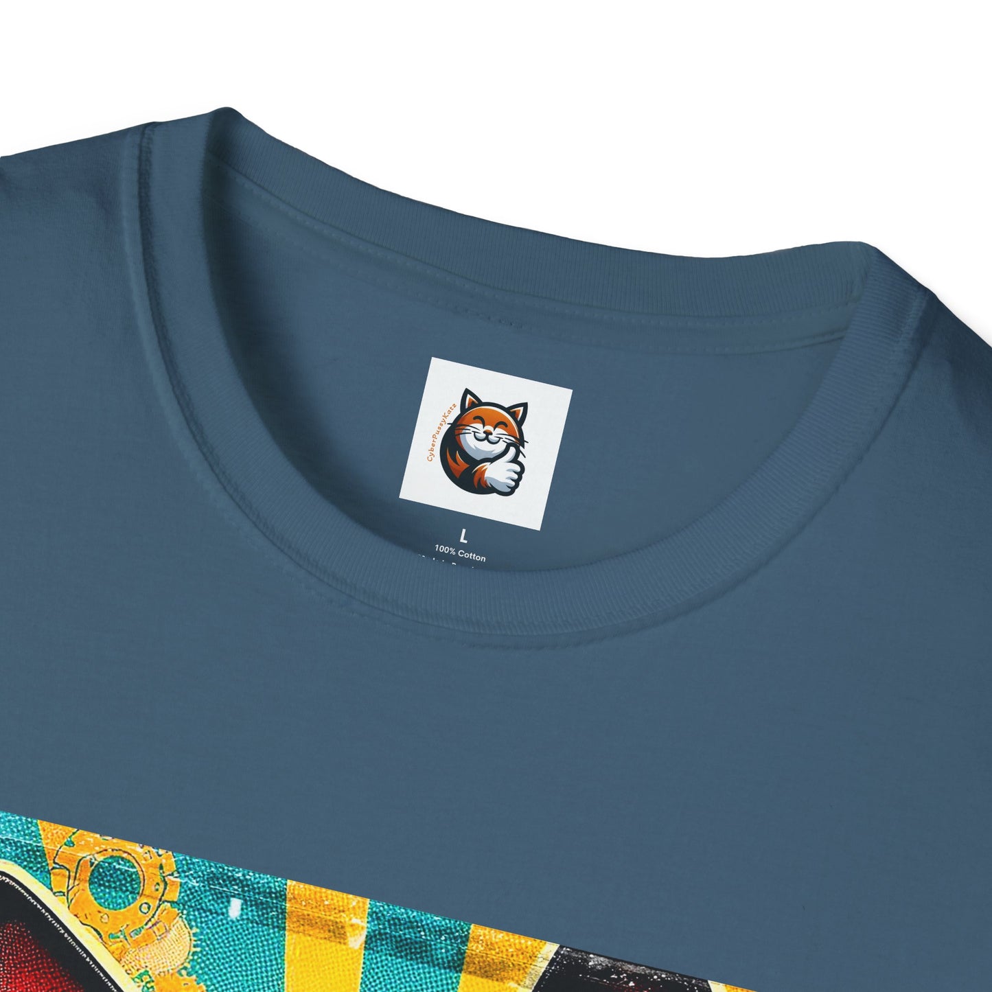Cornish Rex Cat Unisex steam punk  T-Shirt