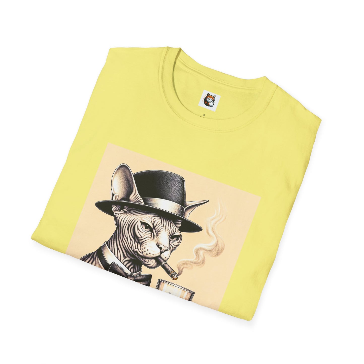 Sphynx Cat bar smoking
